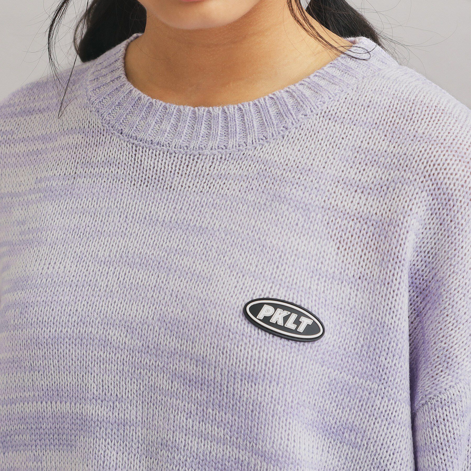 PINK-latte「【プチプラ】短丈ニットプルオーバー」|ニット・セーター|