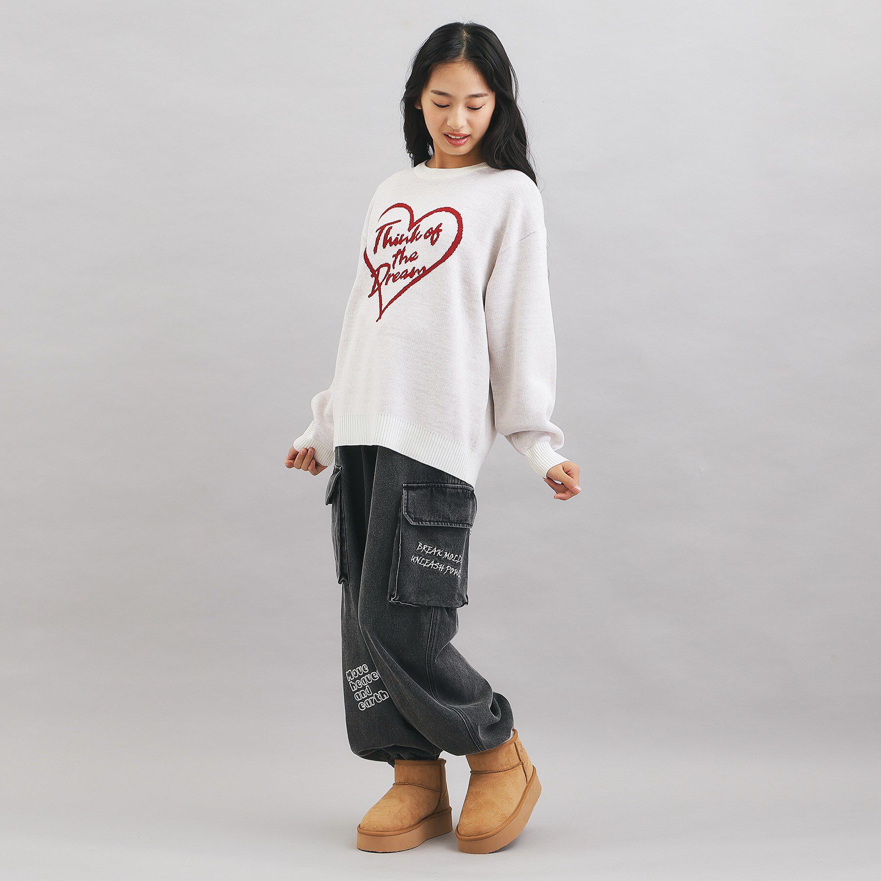 PINK-latte「ウォッシャブルアソートニット」|ニット・セーター|