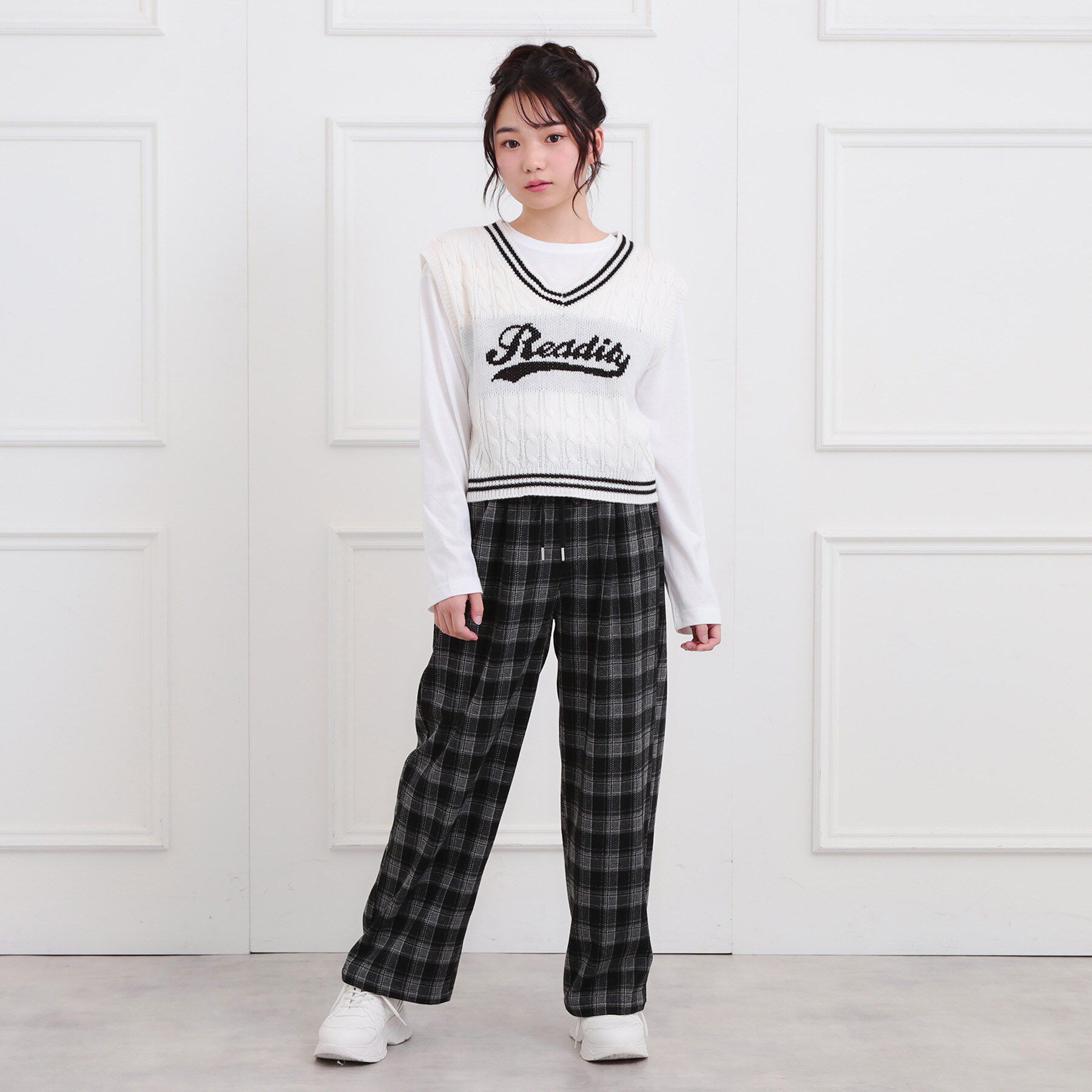 PINK-latte「裏起毛イージーロングパンツ」|その他|