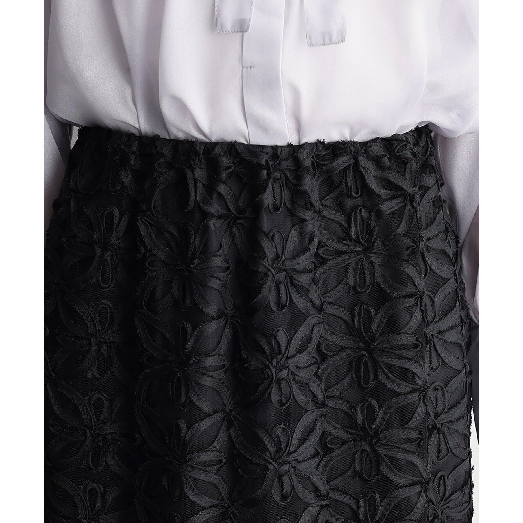 THE SHOP TK「【ONOFF活躍／セレモニー】刺繍レーススカート／洗える」|スカート|