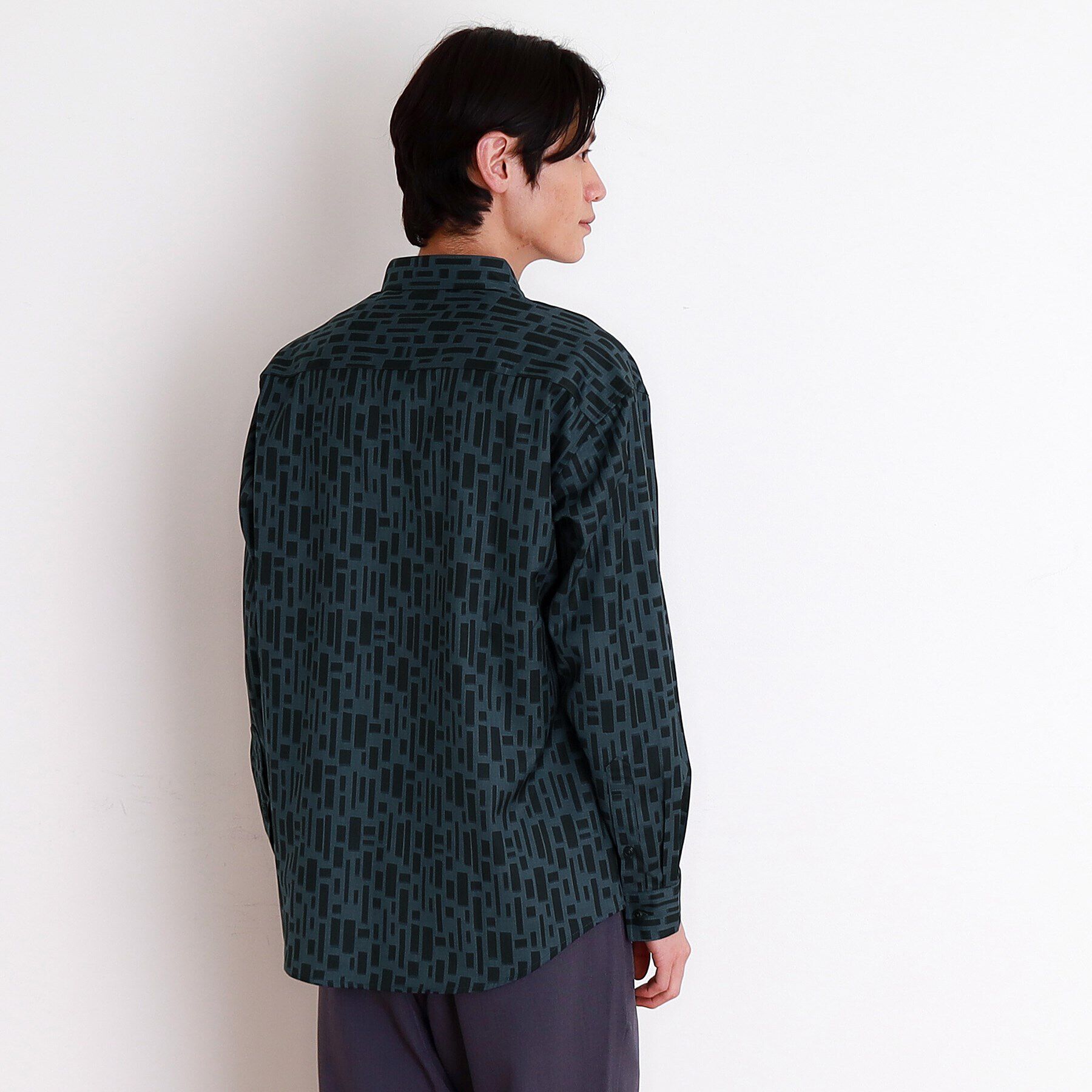 THE SHOP TK「ドライポリ長袖プリントシャツ」|シャツ・ブラウス|