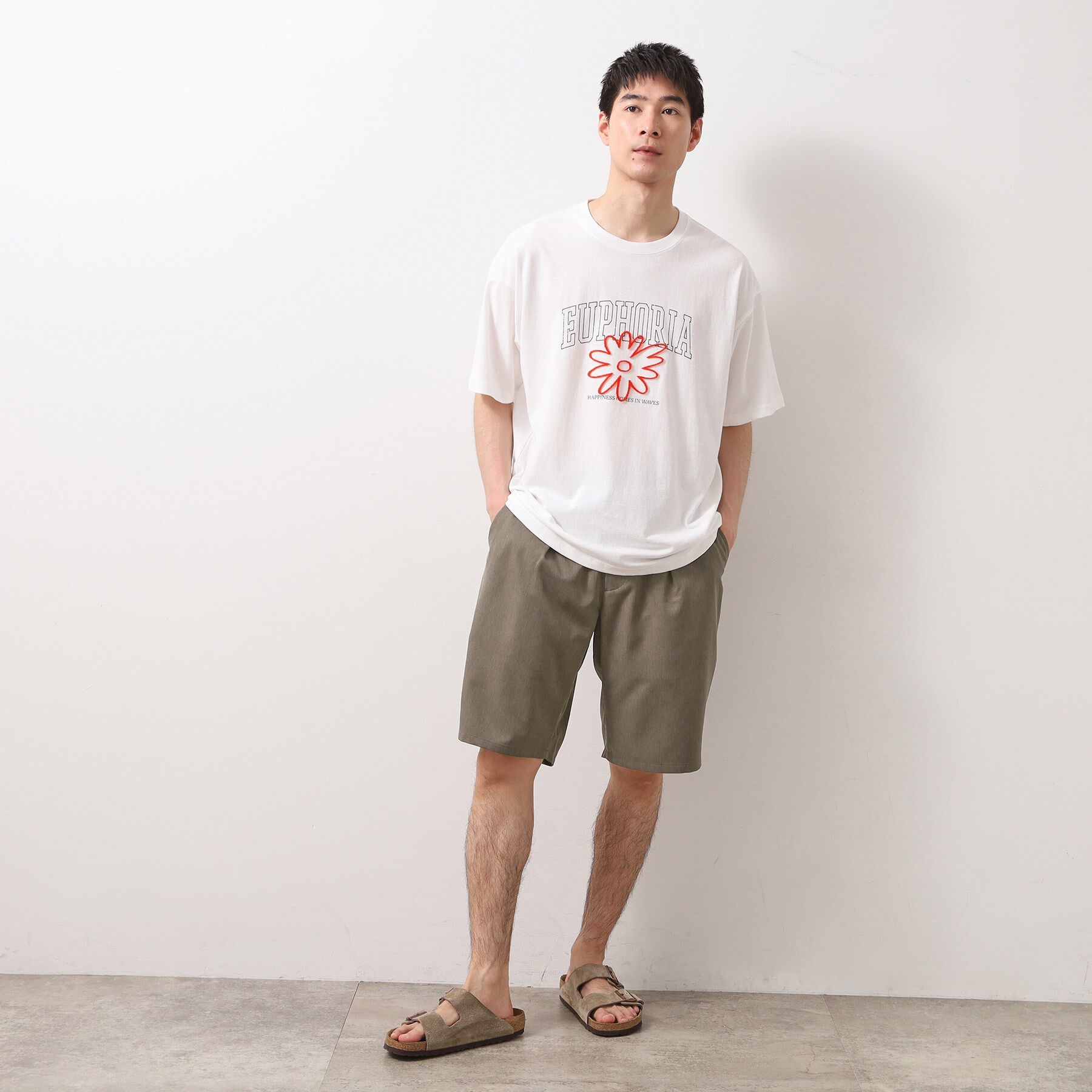 THE SHOP TK「クールファイバーショートパンツ　接触冷感／吸水速乾／UVケア／軽量／セットアップ可」|その他|