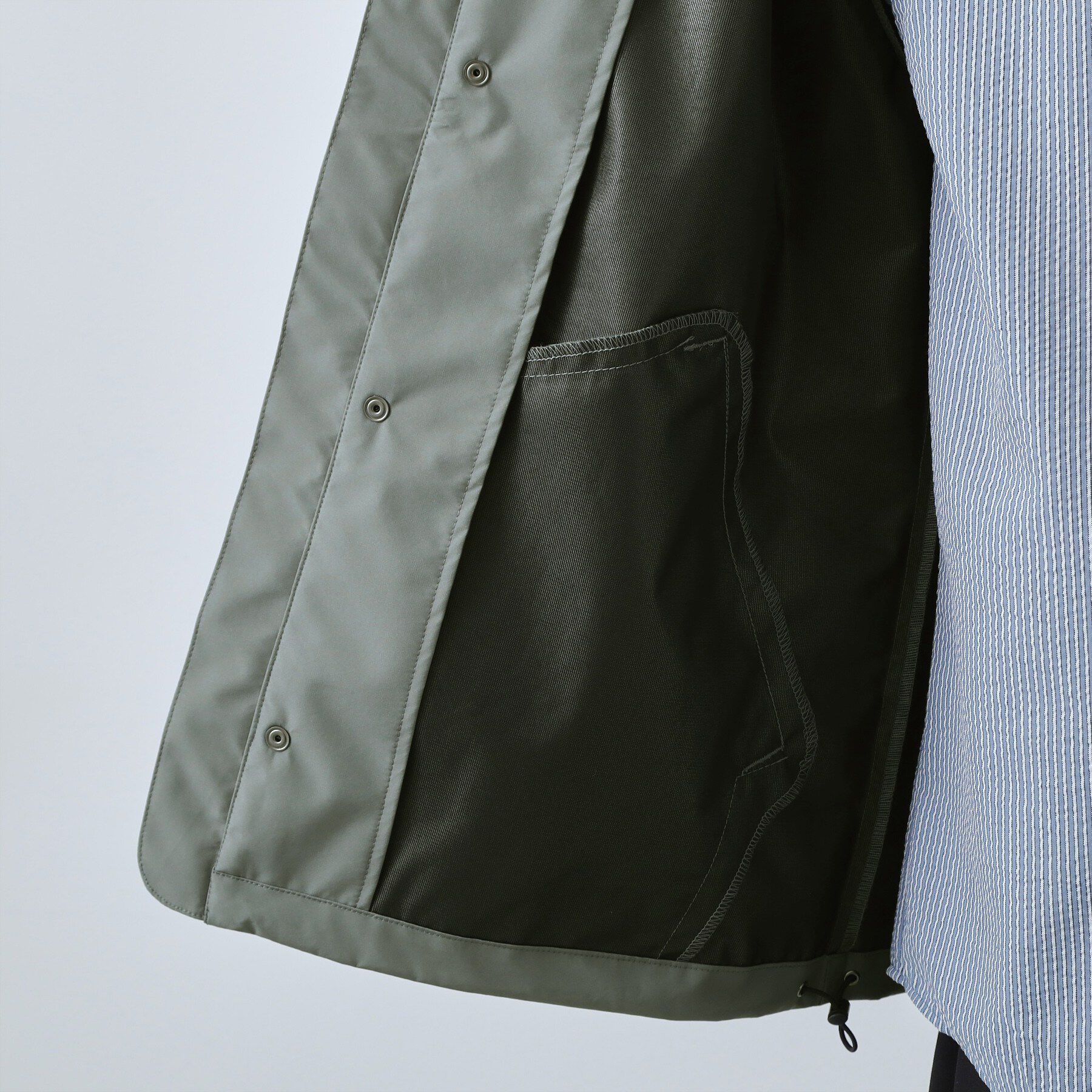 THE SHOP TK「【季節の変わり目に最適】ナイロンマウンテンパーカー  防風/洗濯機OK」|ブルゾン・スタジャン|