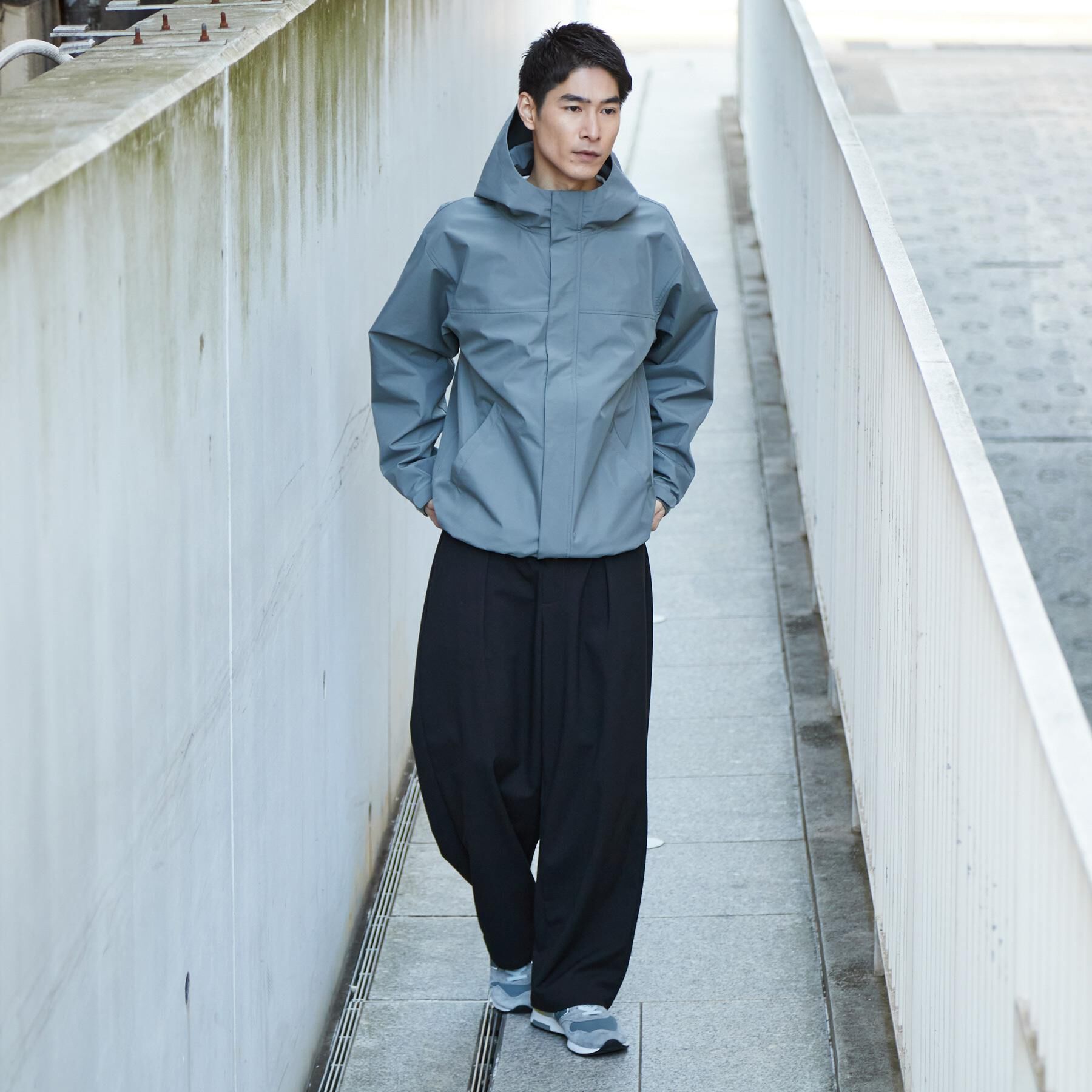 THE SHOP TK「【季節の変わり目に最適】ナイロンマウンテンパーカー  防風/洗濯機OK」|ブルゾン・スタジャン|