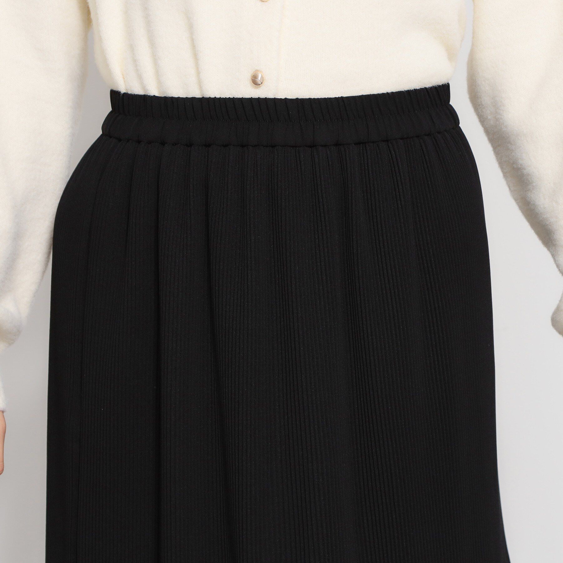 THE SHOP TK「【セレモニーにもカジュアルにも】2段ティアードプリーツスカート」|スカート|