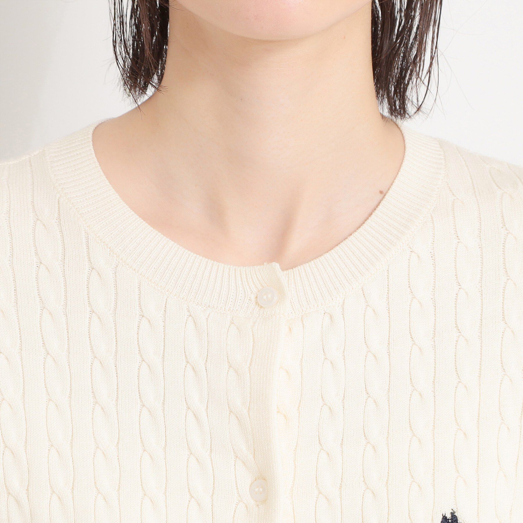 THE SHOP TK「【POLO BCS 別注】ケーブルカーディガン」|カーディガン|