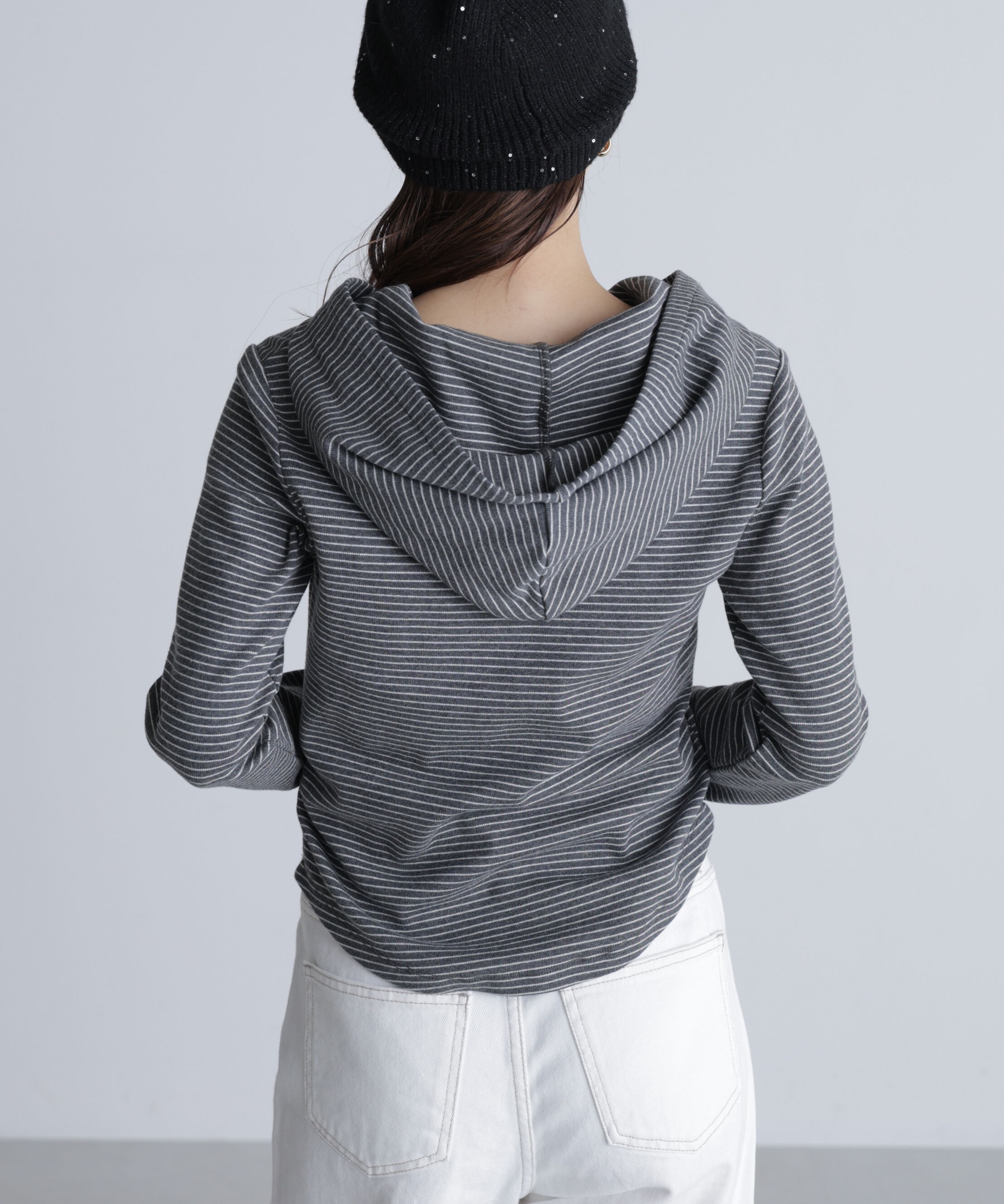  「スキッパーカットソーフーディー」|Tシャツ・カットソー|