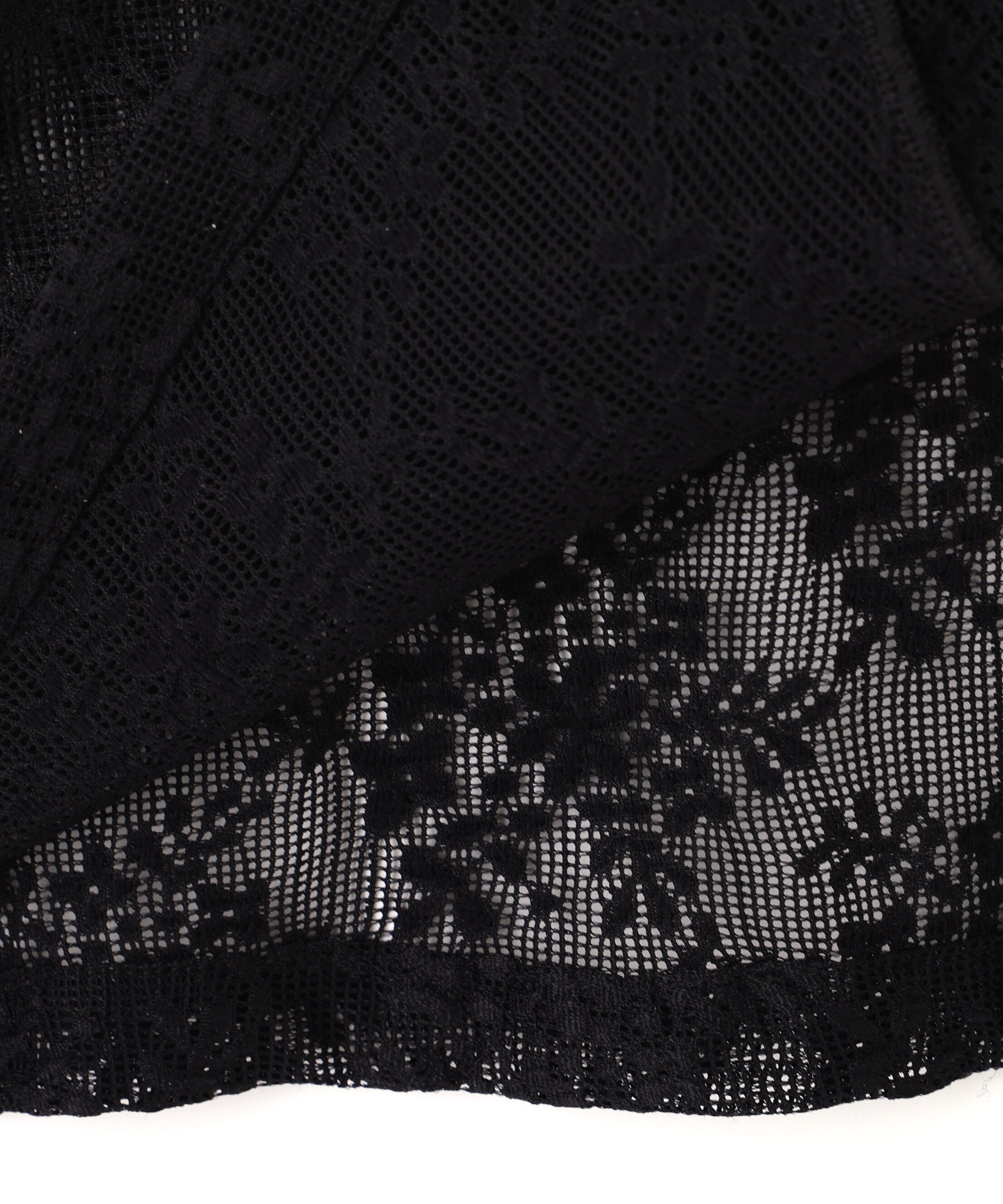  「前開きラッフルフリルレースワンピース」|ワンピース|