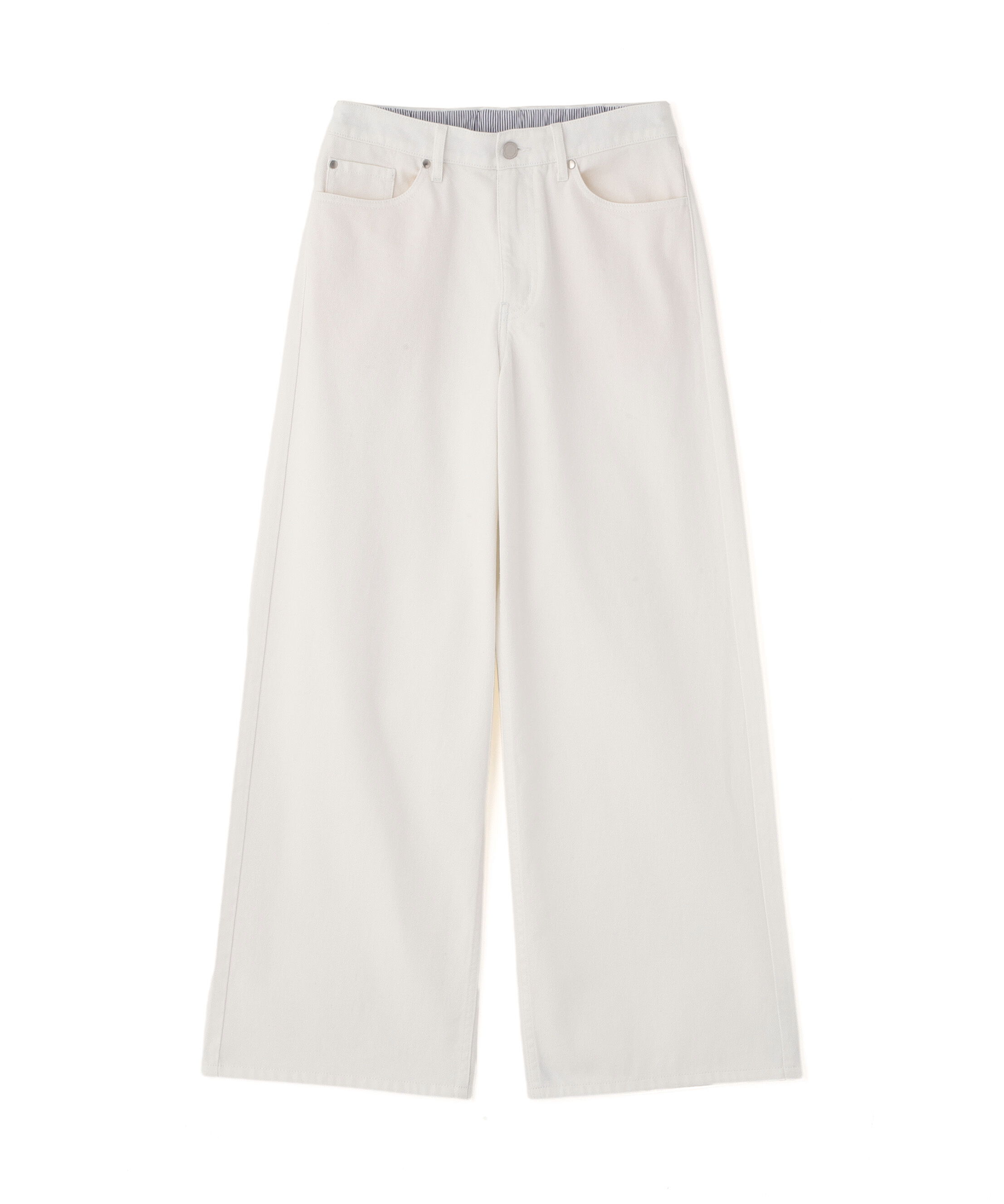  「◆ソフトデニムセミワイドパンツ」|その他|