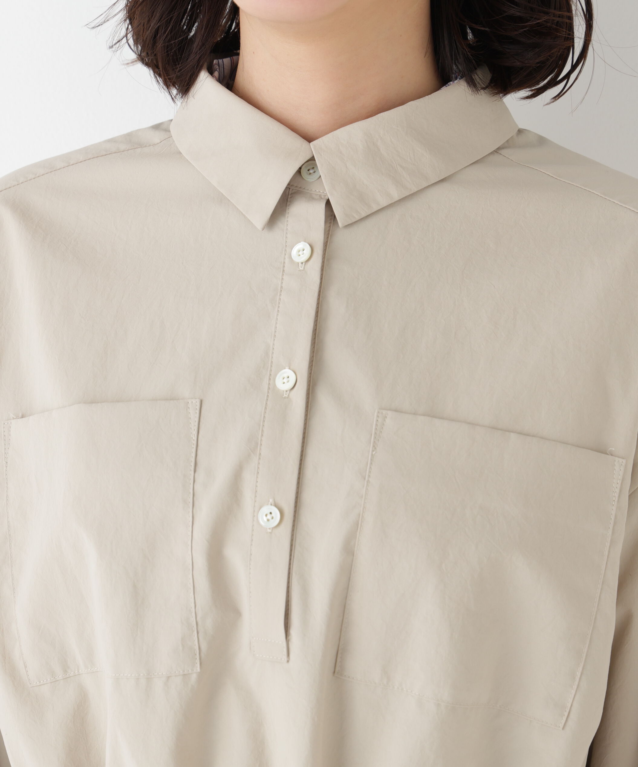  「◆ドロストシャツＯＰ」|ワンピース|