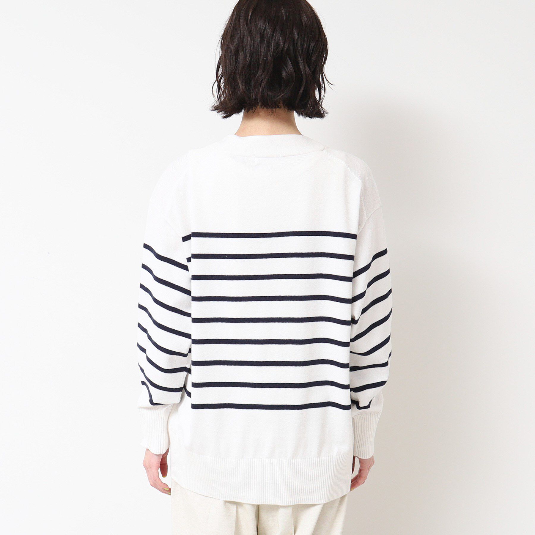 Dessin「【洗える】オーバーシルエットVネックカーディガン」|カーディガン|