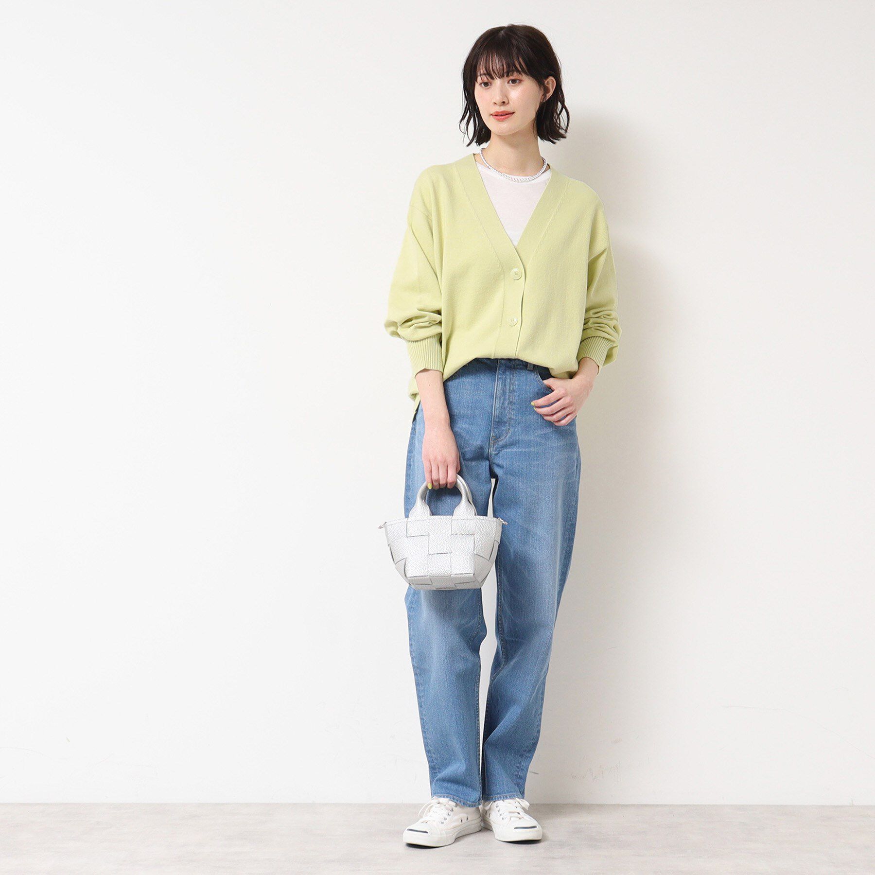 Dessin「【洗える】オーバーシルエットVネックカーディガン」|カーディガン|