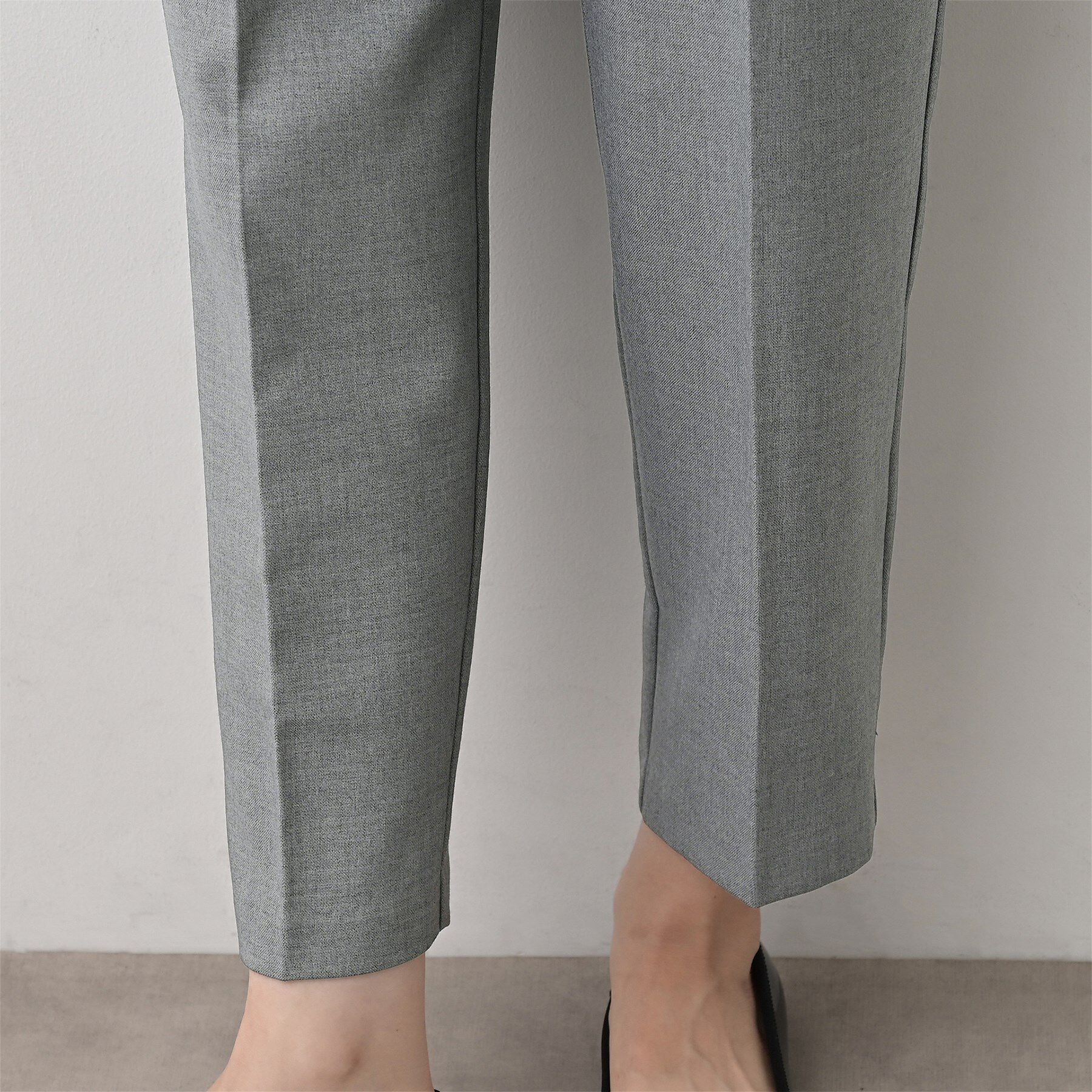 Dessin「【ウエストゴム/裏地付き】コンフォートテーパードパンツ」|その他|