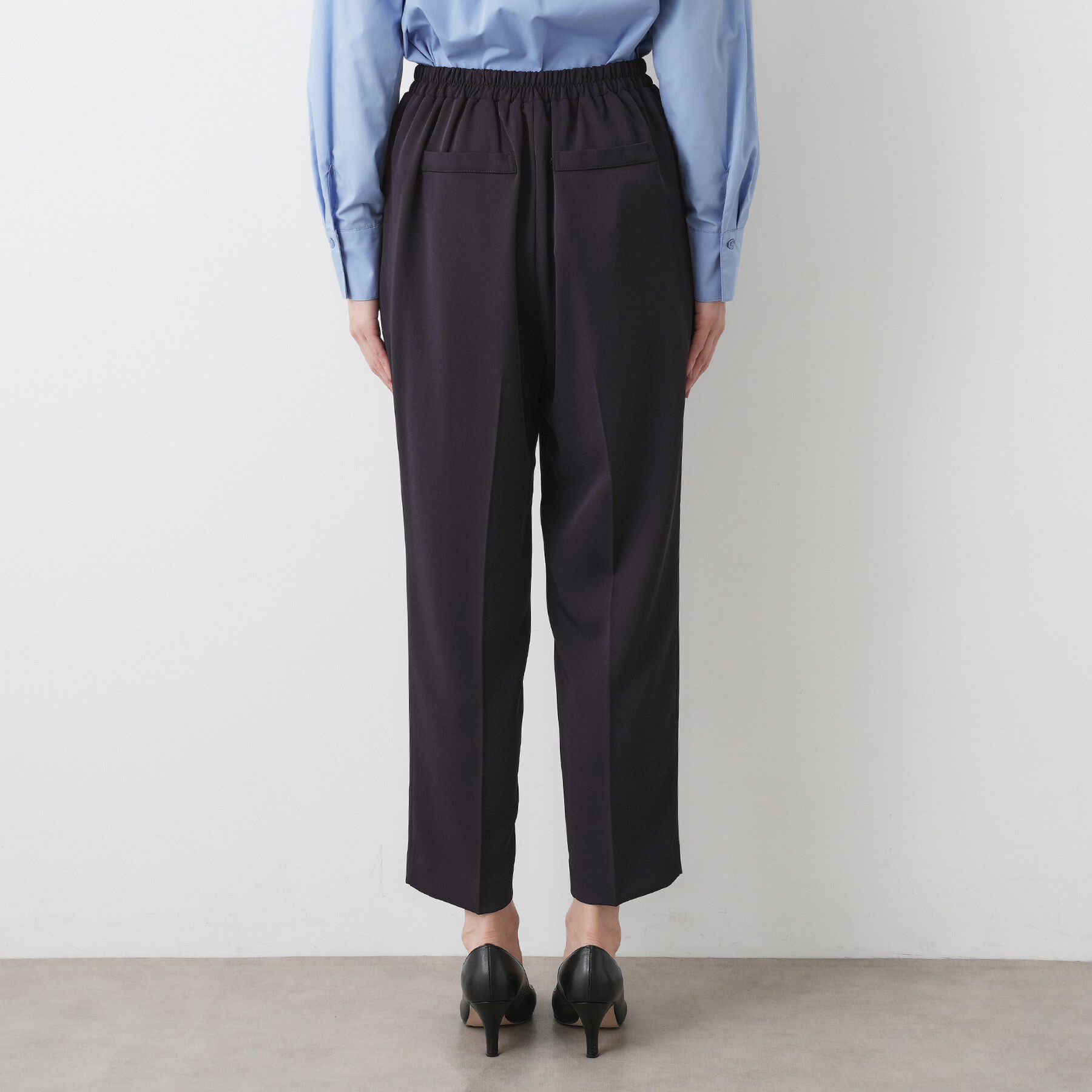 Dessin「【洗える】マットドレープワイドパンツ」|その他|