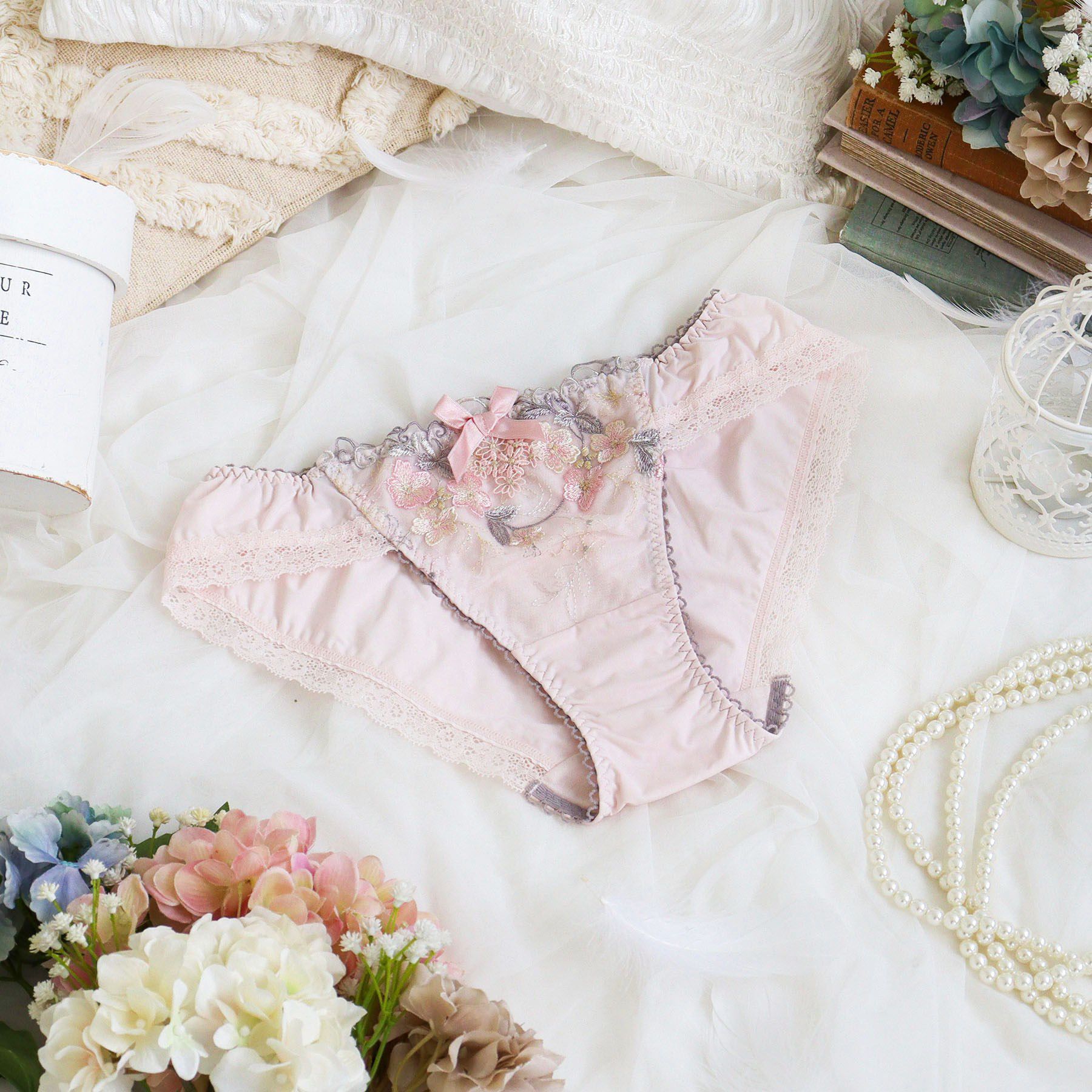 Risa Magli「エリアン ノーマルショーツ」|インナー|ピンク(071)