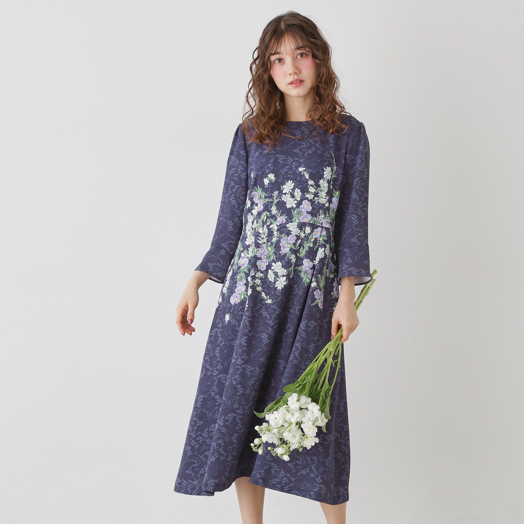 SunaUna「【co creation and yours／SS～L】MAKE BOCYプリントワンピース」|ワンピース|