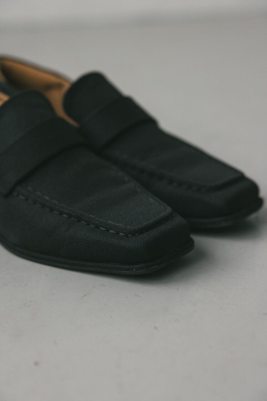 STYLEMIXER「キャンバススクエアローファー」|ローファー|