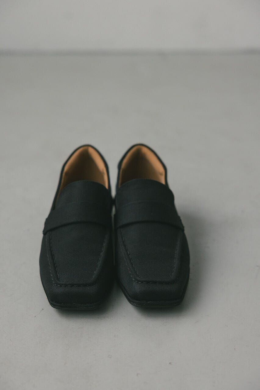 STYLEMIXER「キャンバススクエアローファー」|ローファー|