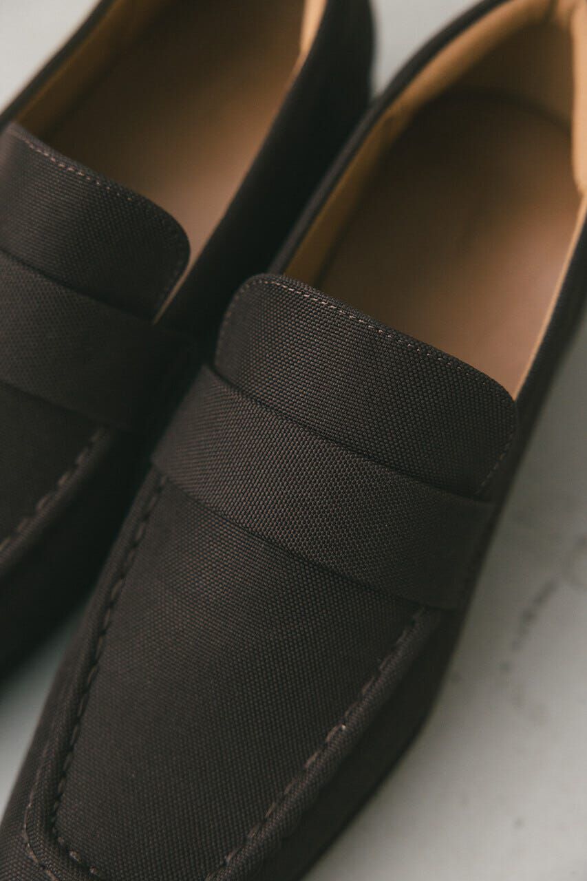 STYLEMIXER「キャンバススクエアローファー」|ローファー|