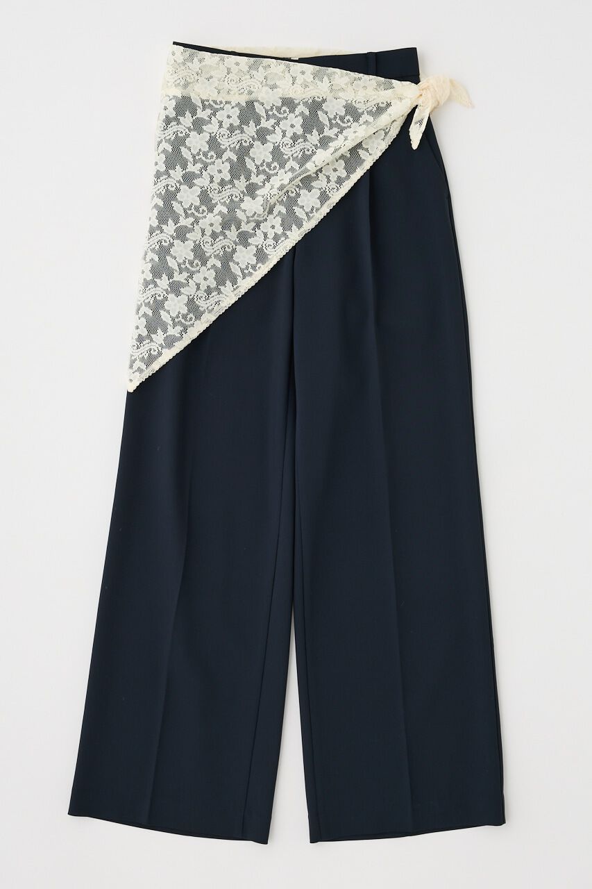 MOUSSY「LACE SCARF トラウザーズ」|その他|