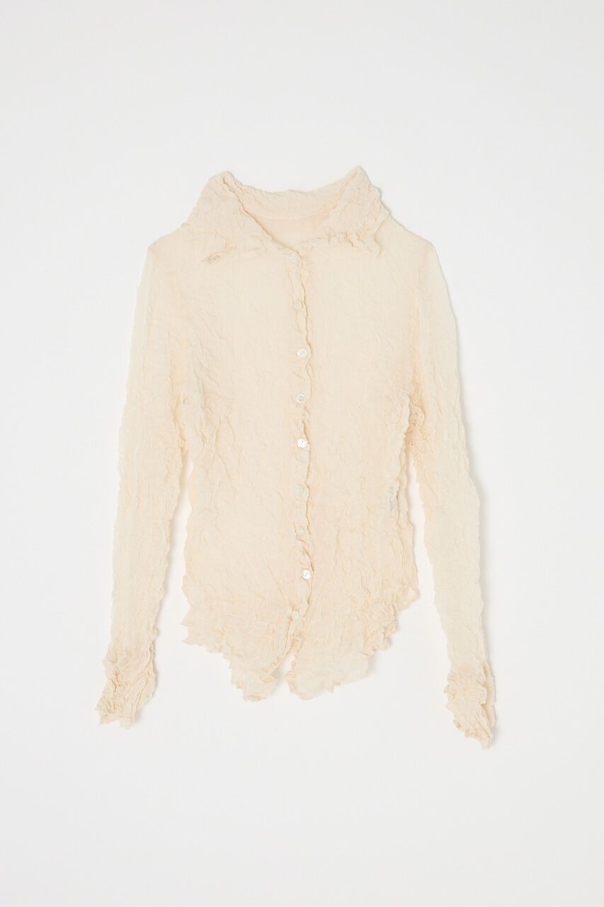 MOUSSY「リンクル２WAYシャツ　リサイクルポリエステル使用」|シャツ・ブラウス|