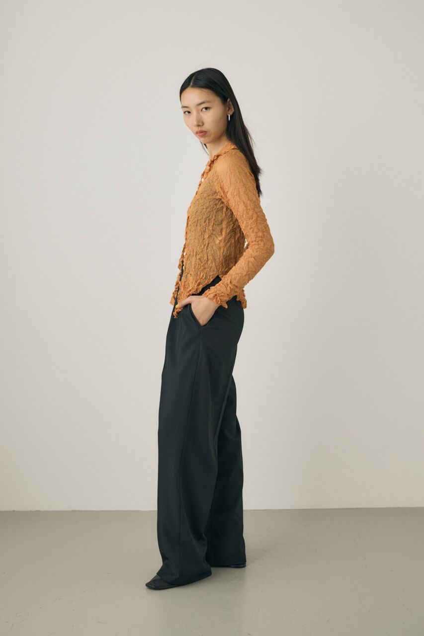 MOUSSY「リンクル２WAYシャツ　リサイクルポリエステル使用」|シャツ・ブラウス|