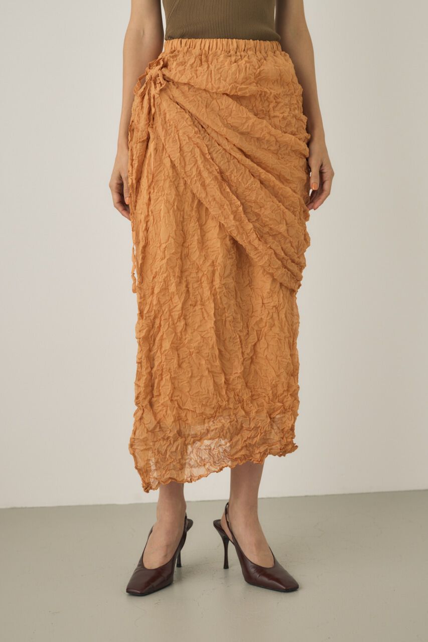 MOUSSY「リンクル2WAYスカート　リサイクルポリエステル使用」|スカート|