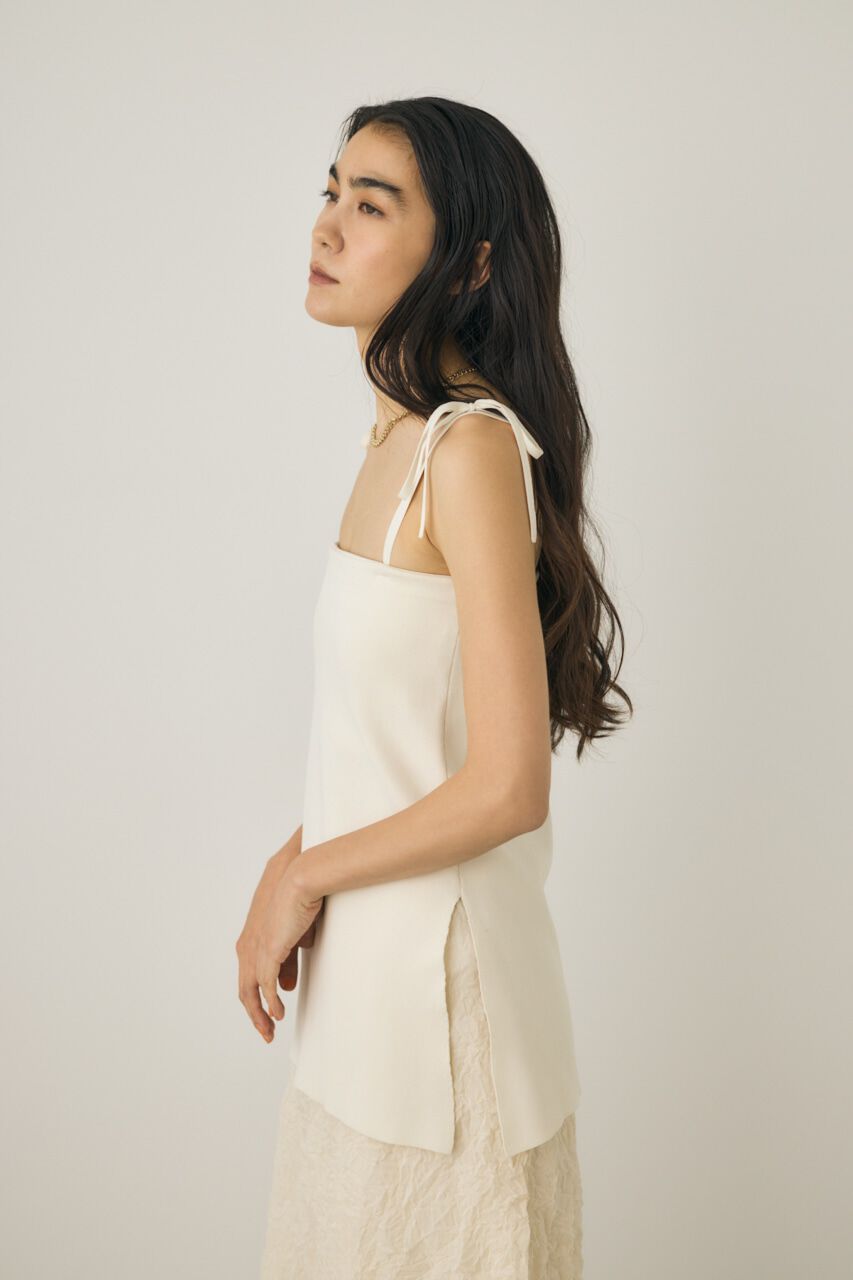 MOUSSY「ニットキャミチュニック　リサイクルポリエステル使用」|ニット・セーター|