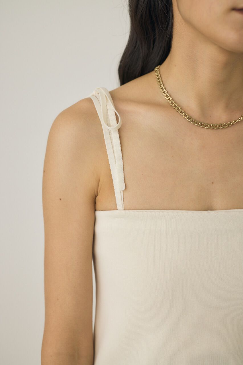 MOUSSY「ニットキャミチュニック　リサイクルポリエステル使用」|ニット・セーター|