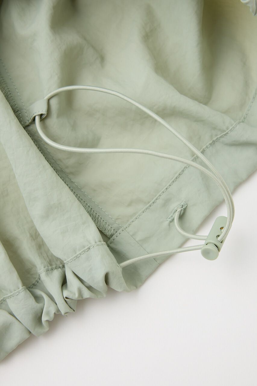 MOUSSY「FRONT ZIP NYLON キャミドレス」|ワンピース|