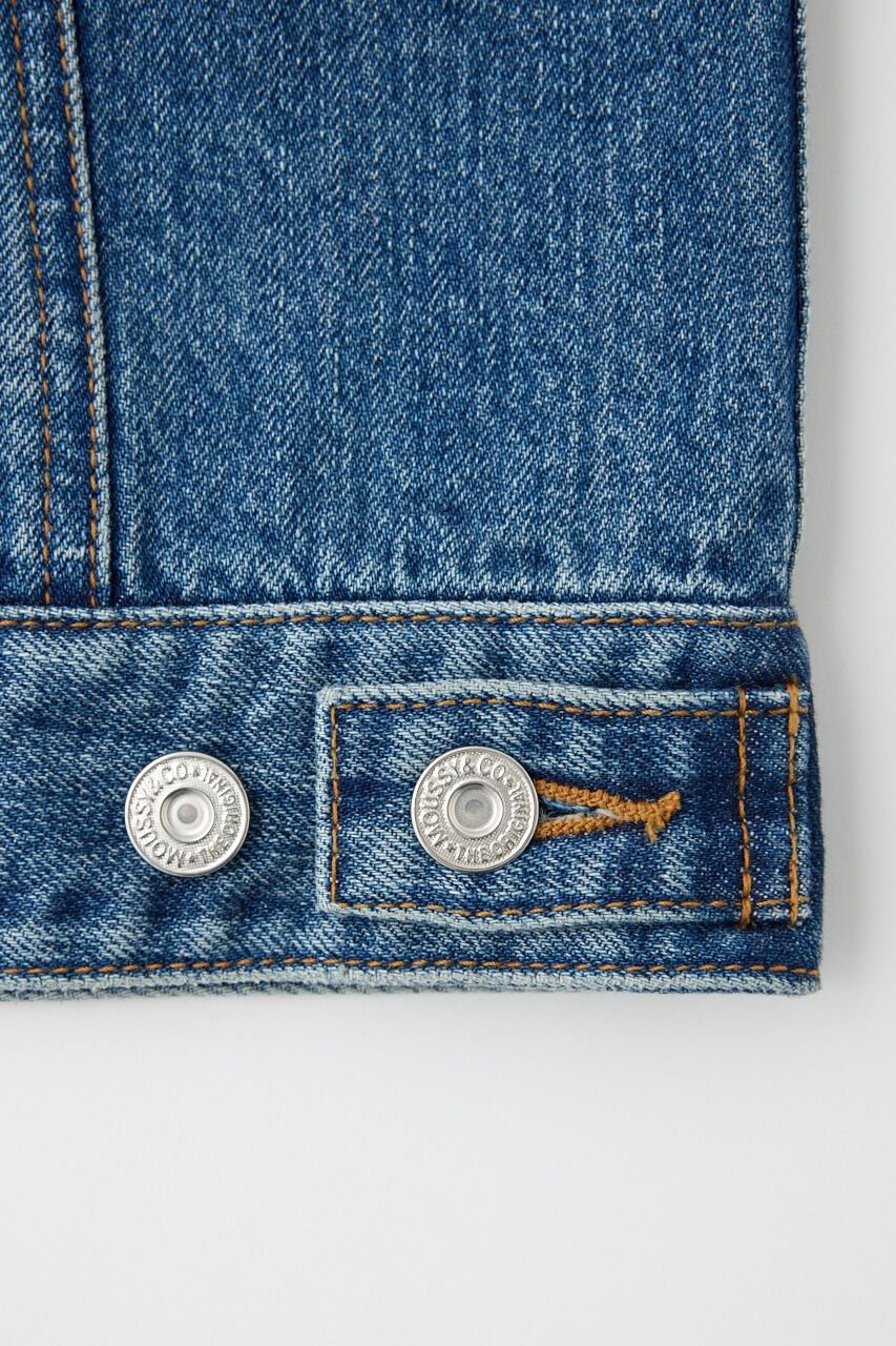 MOUSSY「DENIM BARE ビスチェ」|チューブトップ|