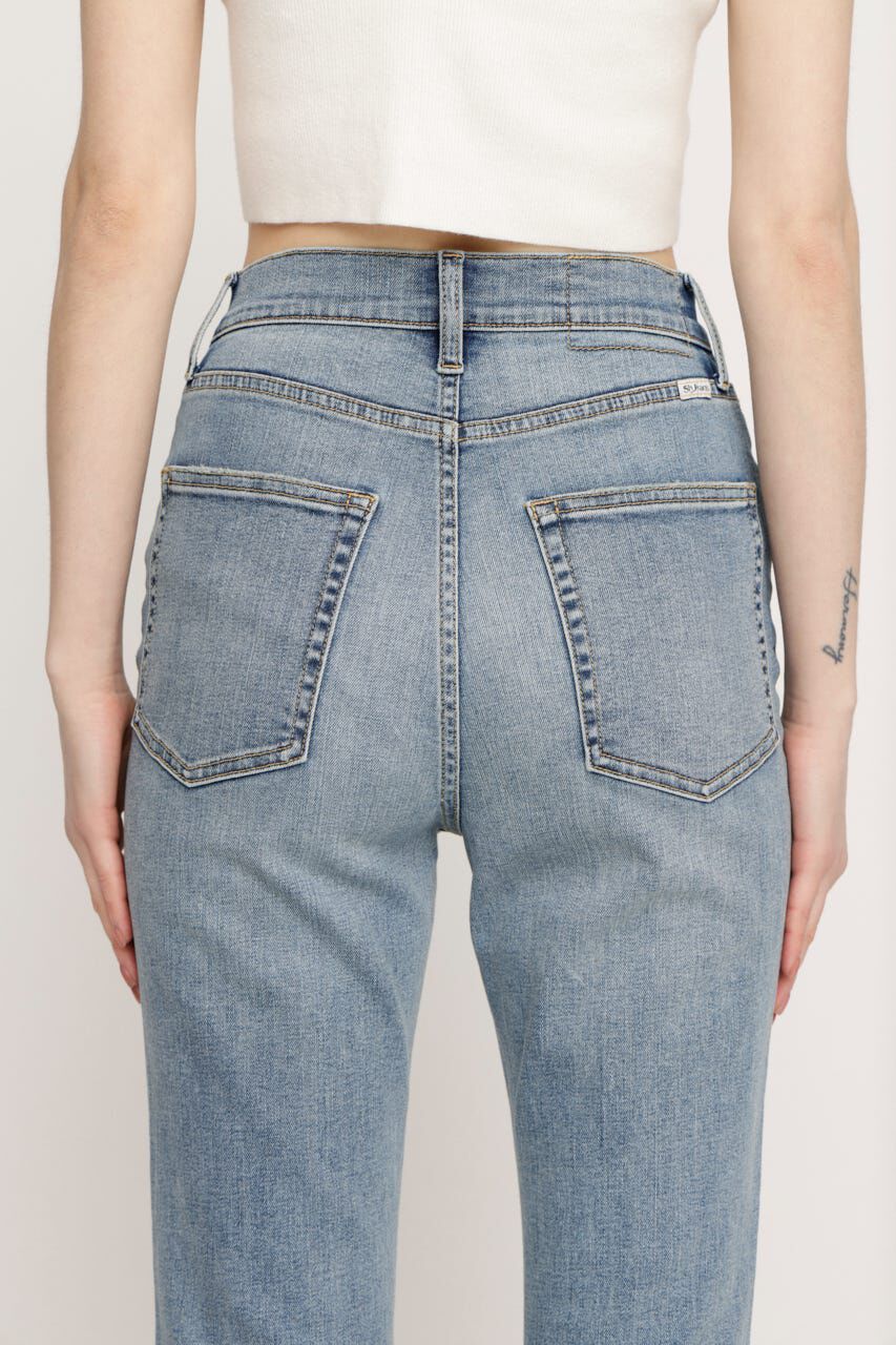 SLY「HW FLARE PT WITH ROICA（R）EF」|デニム|