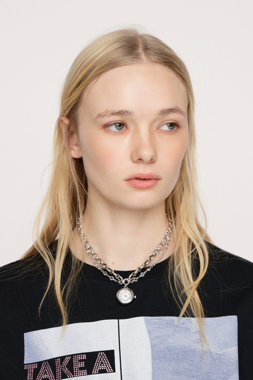 SLY「CLOCK MOTIF ネックレス」|ネックレス|