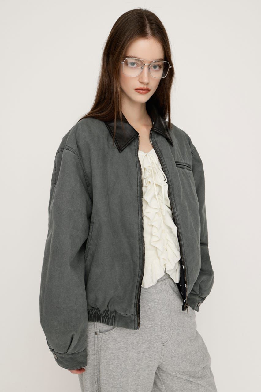 SLY「REVERSIBLE BOMBER ジャケット」|その他|L/BLK1