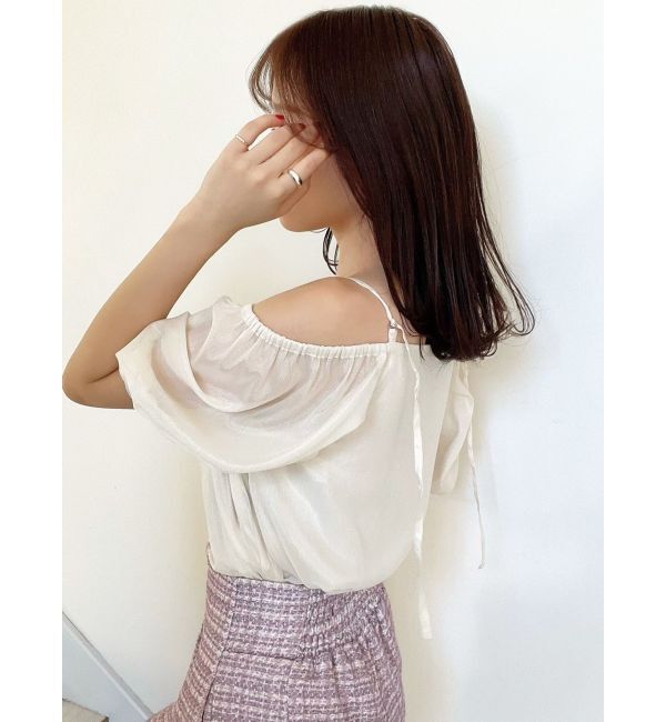 RESEXXY「2wayパフブラウス」|シャツ・ブラウス|