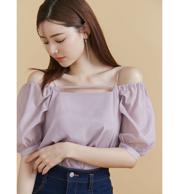 RESEXXY「2wayパフブラウス」|シャツ・ブラウス|