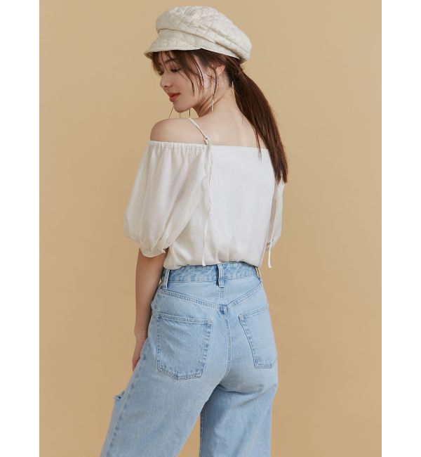 RESEXXY「2wayパフブラウス」|シャツ・ブラウス|