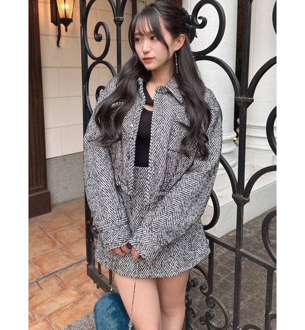 RESEXXY「ヘリンボーンパファージャケット【セットアップ着用可能】」|その他|