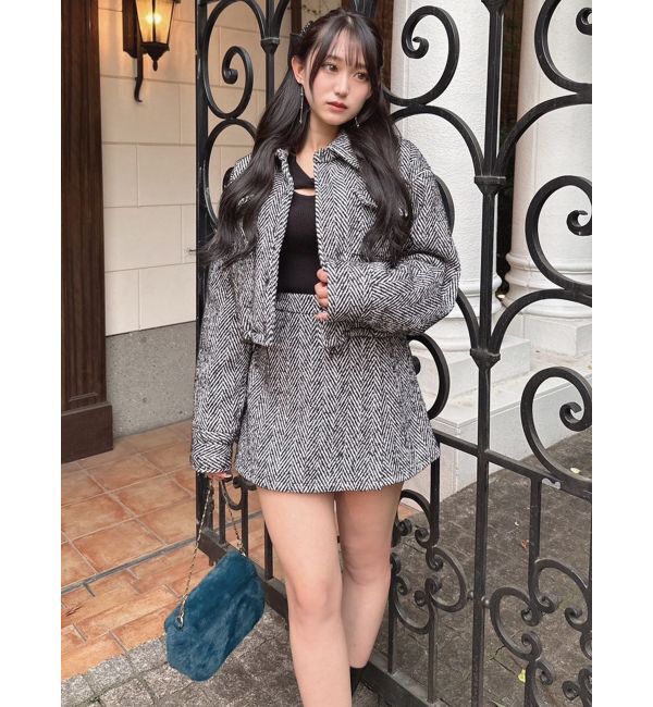 RESEXXY「ヘリンボーンパファージャケット【セットアップ着用可能】」|その他|