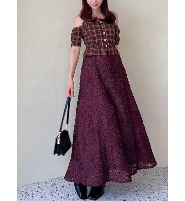 RESEXXY「クラシックドッキングワンピース」|ワンピース|レッド