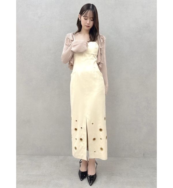 dazzlin「アイレットキャミワンピース」|ワンピース|