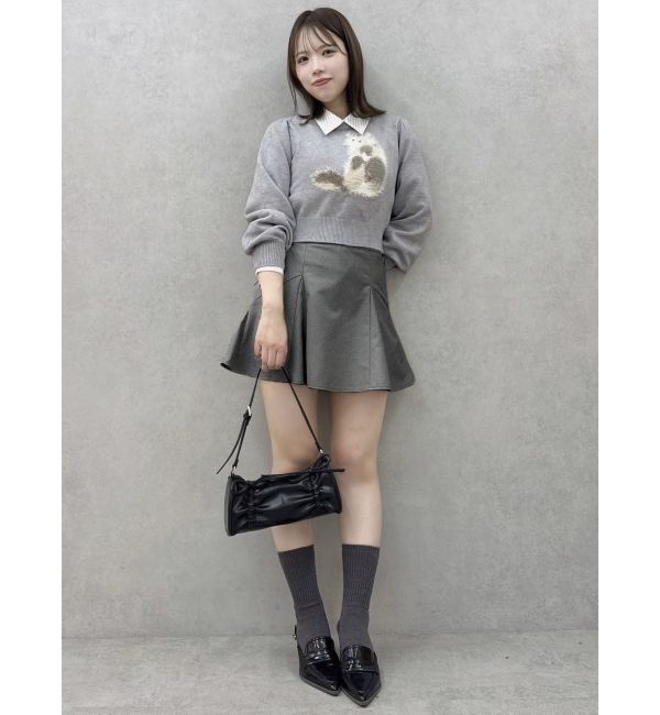 dazzlin「2WAYダブルレースアップコルセットミニスカート」|スカート|