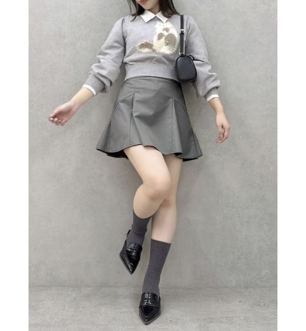 dazzlin「2WAYダブルレースアップコルセットミニスカート」|スカート|