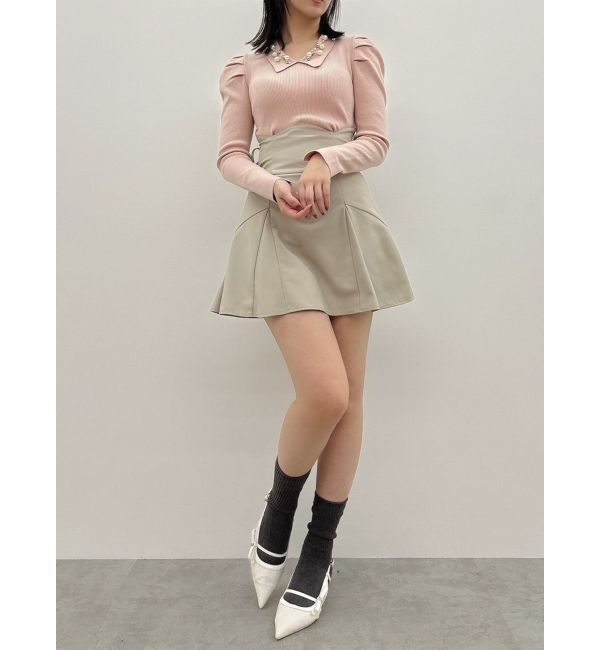 dazzlin「2WAYダブルレースアップコルセットミニスカート」|スカート|