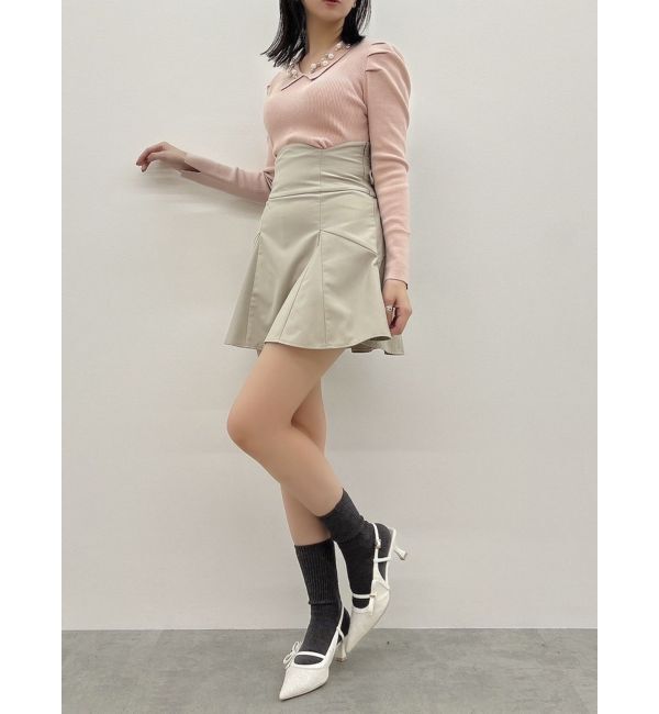 dazzlin「2WAYダブルレースアップコルセットミニスカート」|スカート|