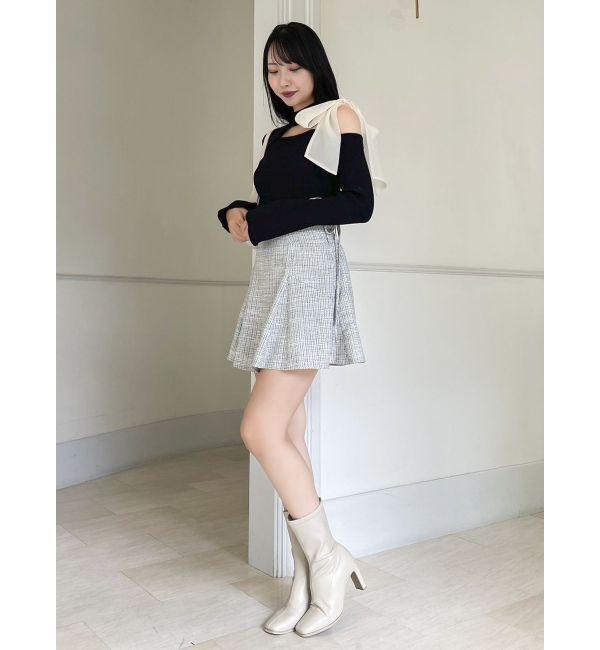 dazzlin「2WAYダブルレースアップコルセットミニスカート」|スカート|