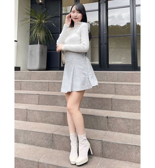 dazzlin「2WAYダブルレースアップコルセットミニスカート」|スカート|