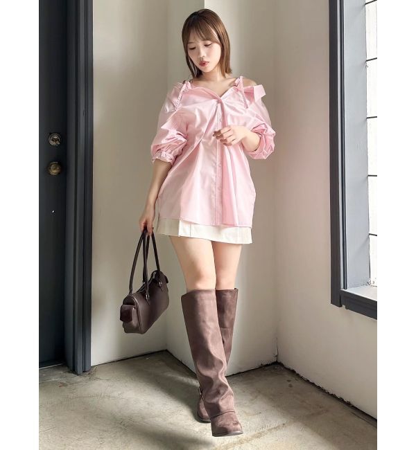 dazzlin「【POLO BCSコラボ/再生産】マルチウェイオーバーシャツ」|シャツ・ブラウス|