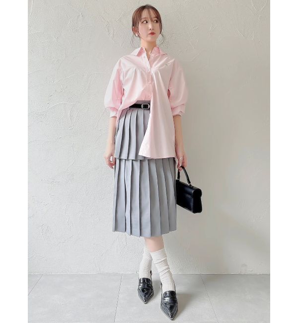 dazzlin「【POLO BCSコラボ/再生産】マルチウェイオーバーシャツ」|シャツ・ブラウス|