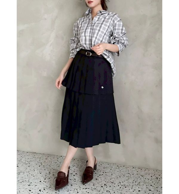 dazzlin「【POLO BCSコラボ/再生産】マルチウェイオーバーシャツ」|シャツ・ブラウス|